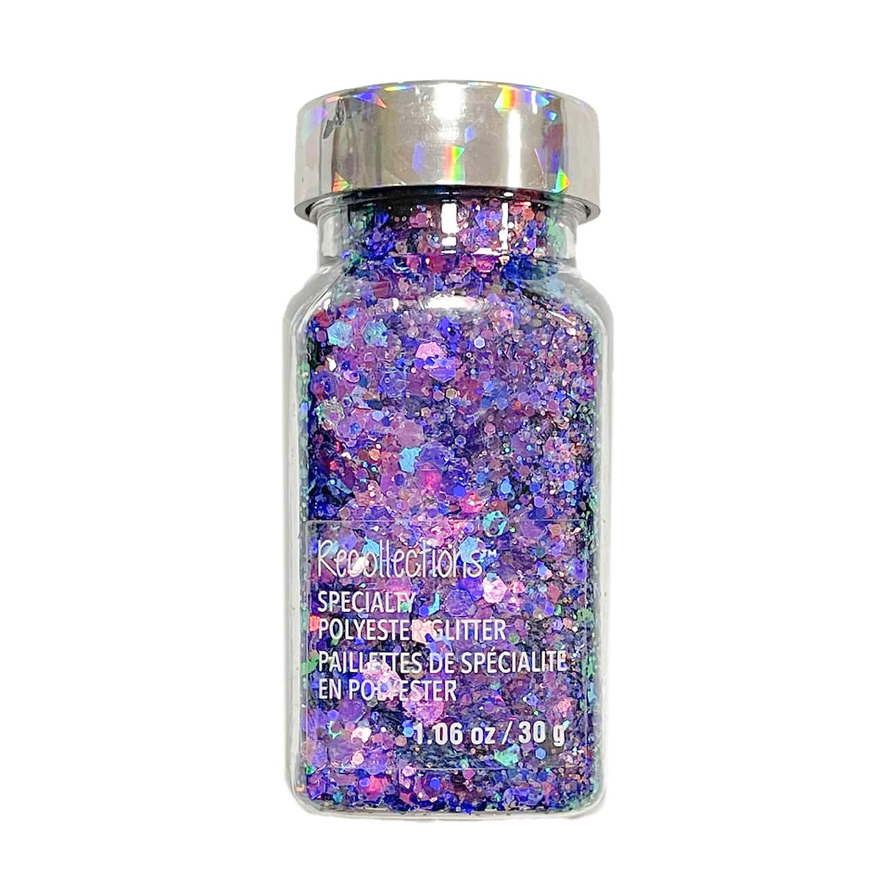 12 Pack: Color Shift Purple &#x26; Teal Specialty Polyester Glitter by Recollections&#x2122;